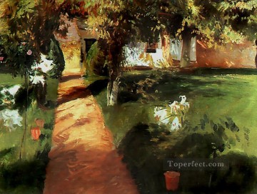 ジャン・フランソワ・ミレー Painting - 庭園 TGT バルビゾン 自然主義 リアリズム ジャン・フランソワ・ミレー